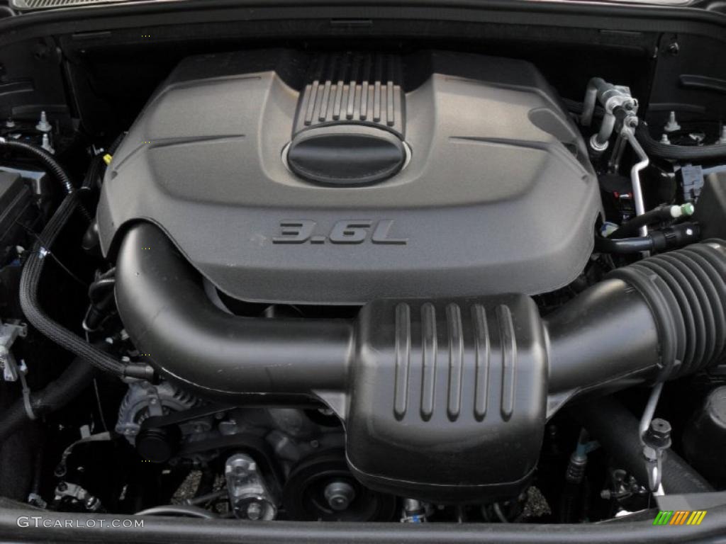 2011 Dodge Durango Heat 4x4 3.6 Liter DOHC 24-Valve VVT Pentastar V6 Engine Photo #49304967