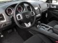 2011 Dodge Durango Black Interior Prime Interior Photo