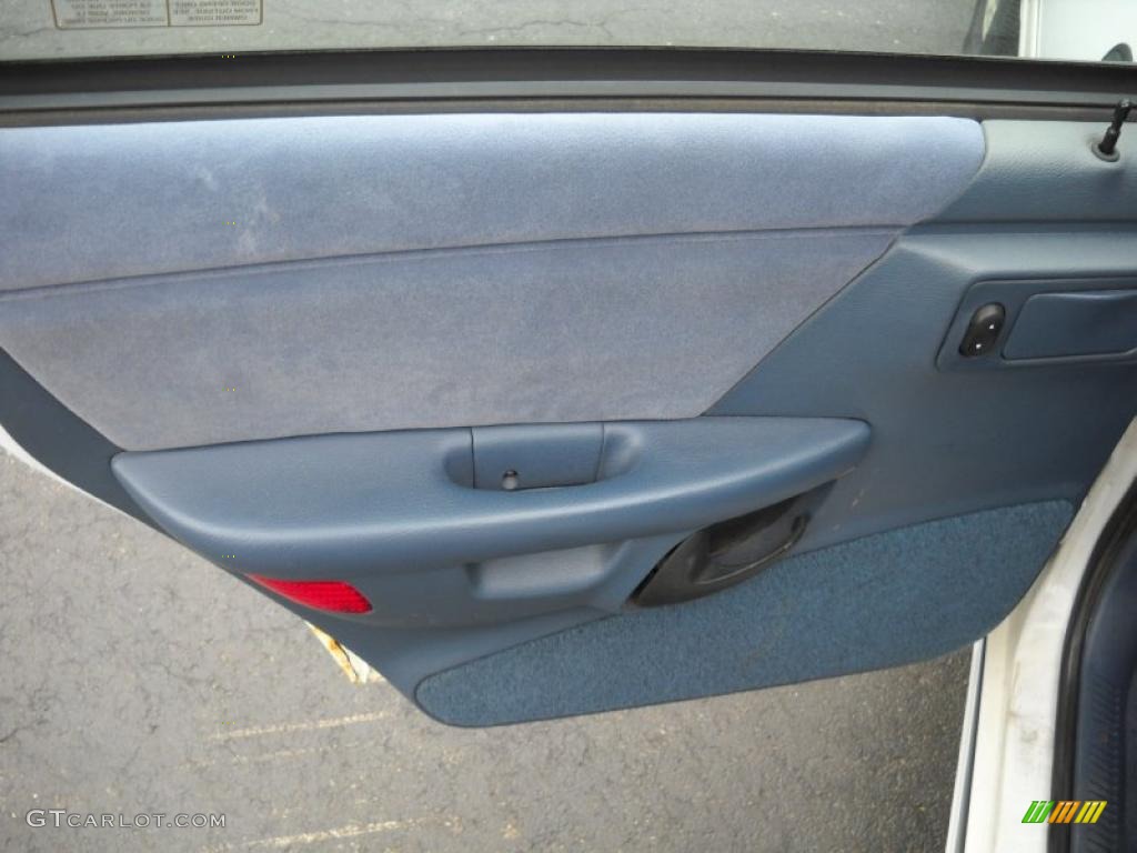 1993 Ford Taurus GL Wagon Dark Blue Door Panel Photo #49305180