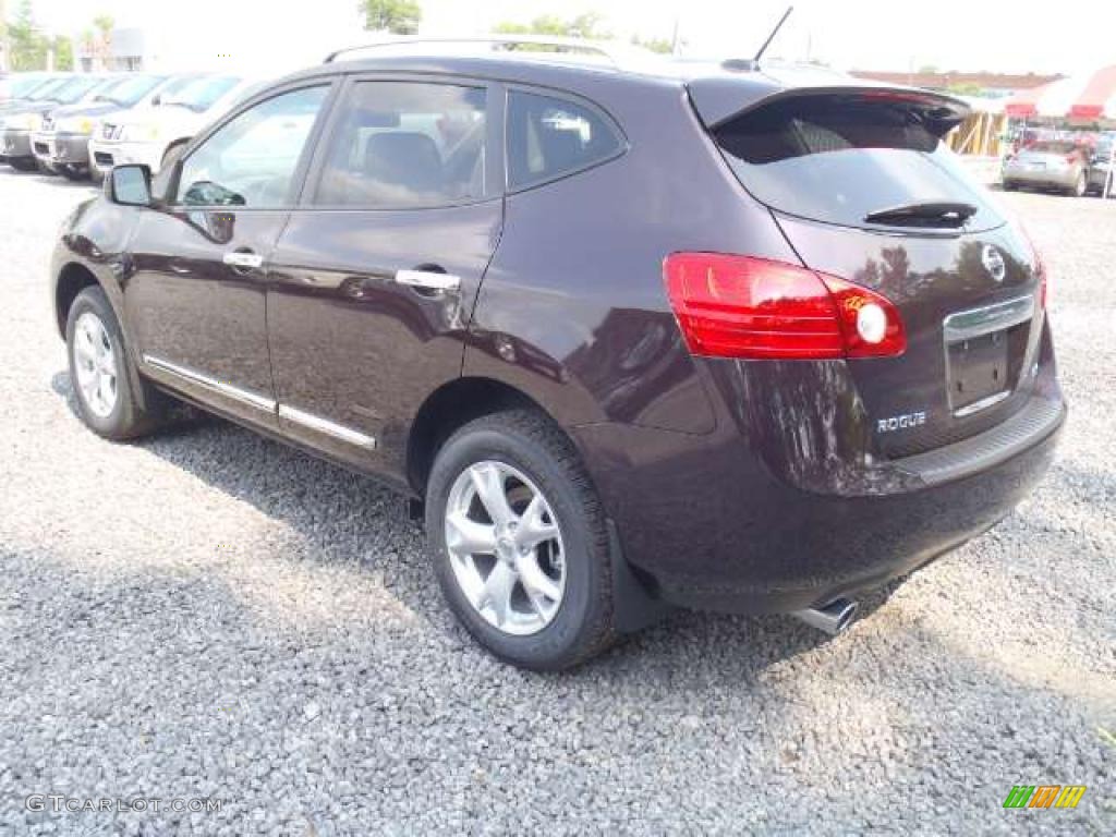 2011 Rogue SV - Black Amethyst / Gray photo #3
