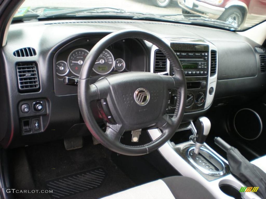 Black/Light Parchment Interior 2006 Mercury Mariner Convenience 4WD Photo #49305435