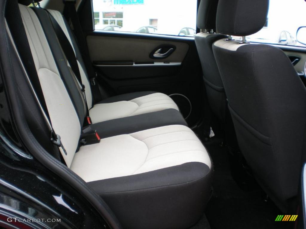Black/Light Parchment Interior 2006 Mercury Mariner Convenience 4WD Photo #49305603