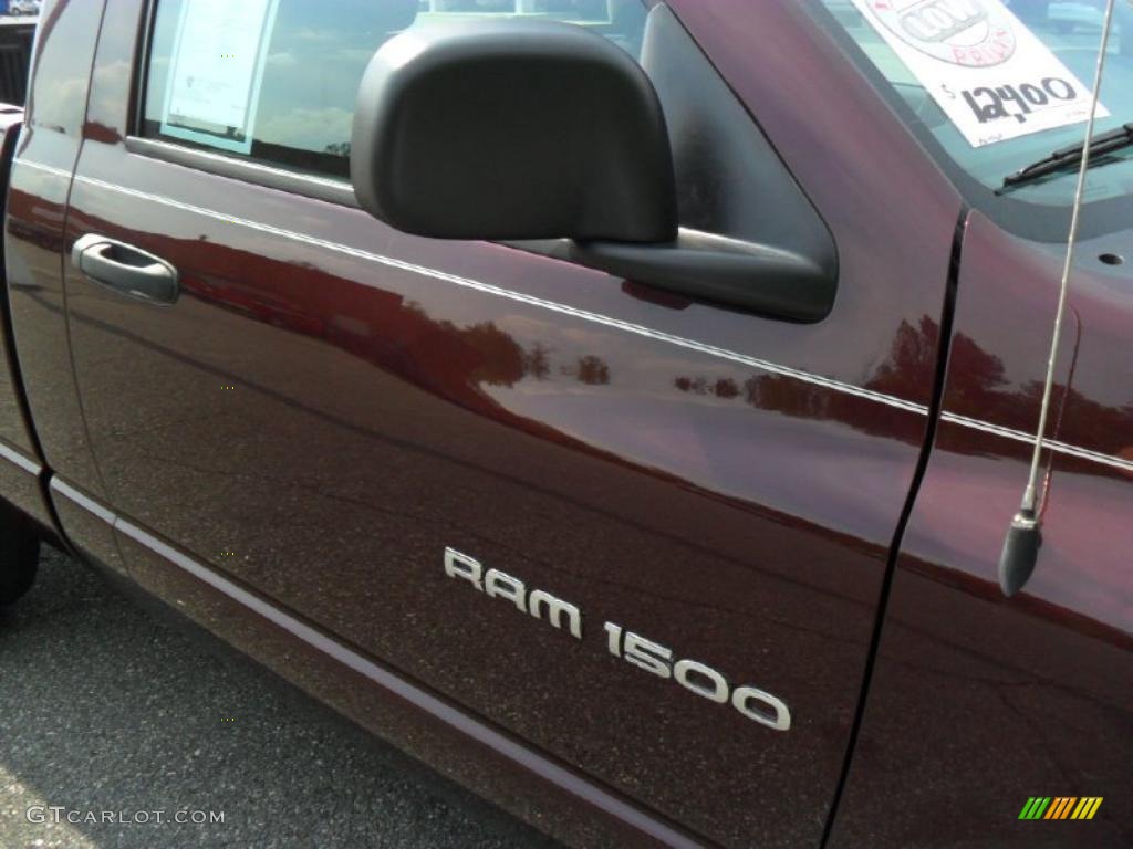 2004 Ram 1500 SLT Regular Cab - Deep Molten Red Pearl / Dark Slate Gray photo #19