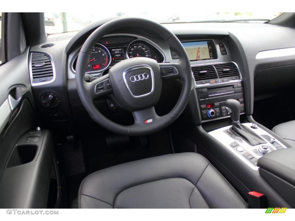 2011 Audi Q7 3.0 TFSI quattro Black Dashboard Photo #49306956