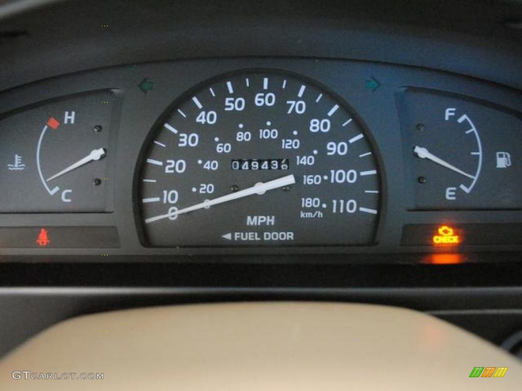 2002 Toyota Tacoma Regular Cab Gauges Photo #49307397