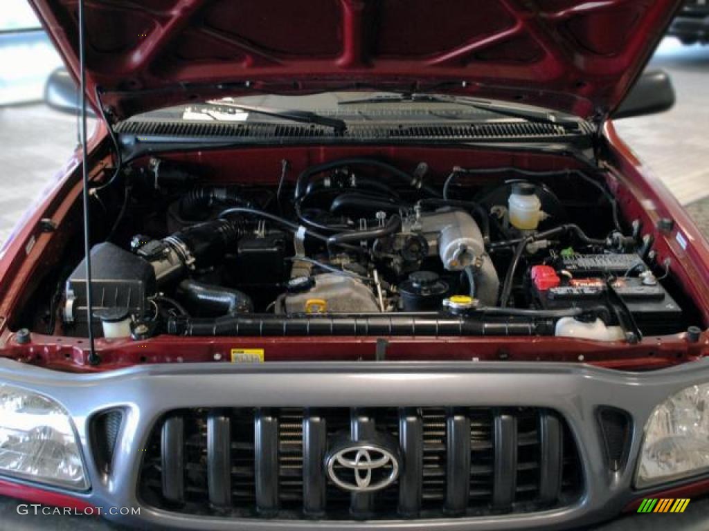 2002 Toyota Tacoma Regular Cab 2.4 Liter DOHC 16-Valve 4 Cylinder Engine Photo #49307433