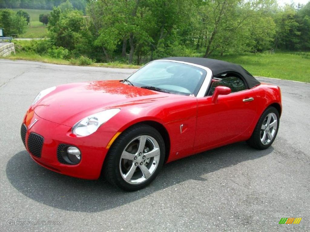 Aggressive Red 2007 Pontiac Solstice GXP Roadster Exterior Photo #49307493