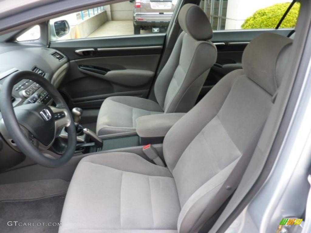 Gray Interior 2007 Honda Civic EX Sedan Photo #49308018