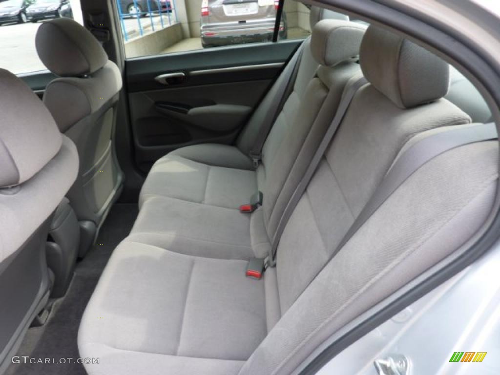 Gray Interior 2007 Honda Civic EX Sedan Photo #49308033