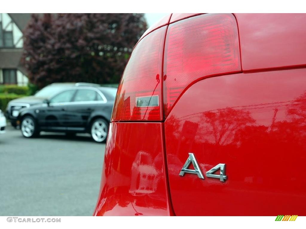 2008 A4 2.0T quattro S-Line Sedan - Brilliant Red / Black photo #23