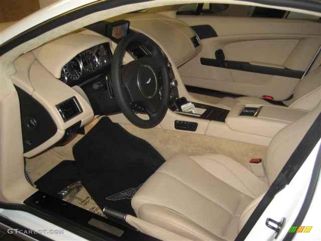 2009 Aston Martin V8 Vantage Coupe Interior Color Photos