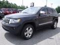 2011 Dark Charcoal Pearl Jeep Grand Cherokee Overland 4x4  photo #3