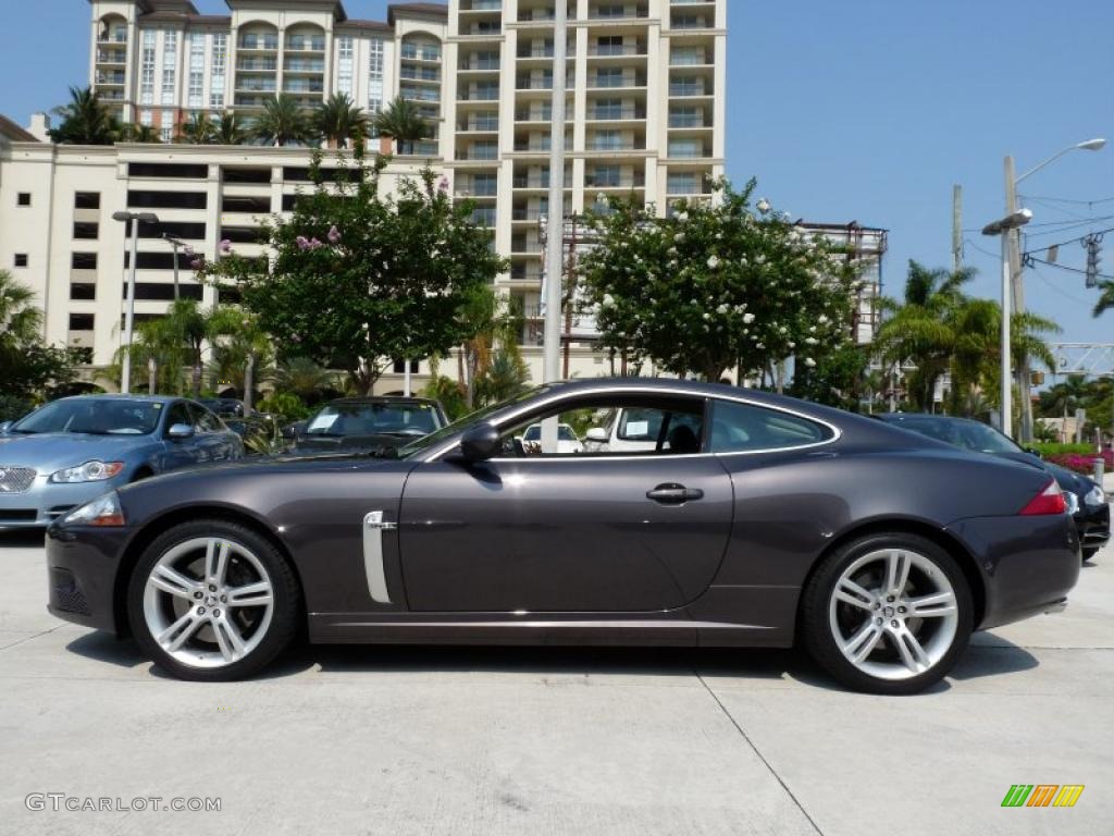 Pearl Grey 2009 Jaguar XK XKR Coupe Exterior Photo #49309425