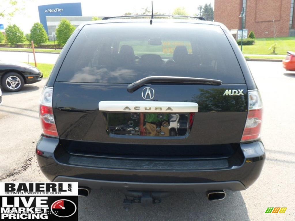 2004 MDX Touring - Nighthawk Black Pearl / Saddle photo #5