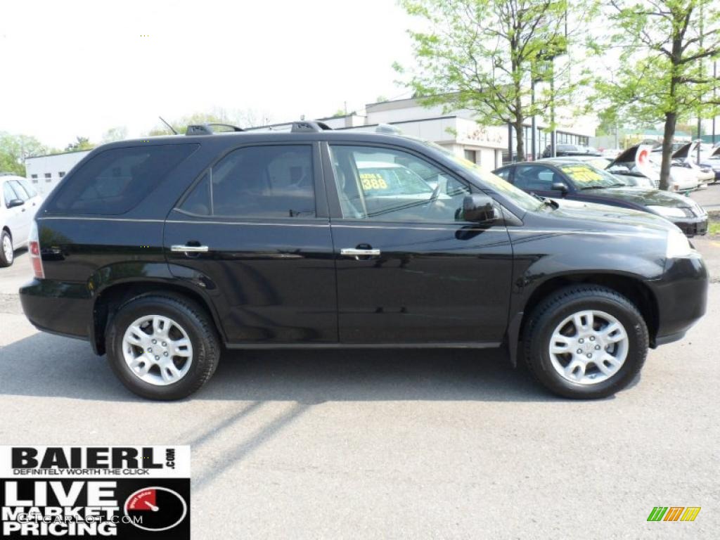 2004 MDX Touring - Nighthawk Black Pearl / Saddle photo #7