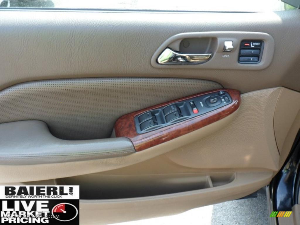 2004 MDX Touring - Nighthawk Black Pearl / Saddle photo #11