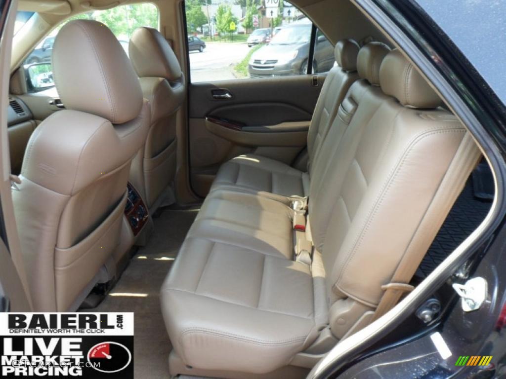 2004 MDX Touring - Nighthawk Black Pearl / Saddle photo #13