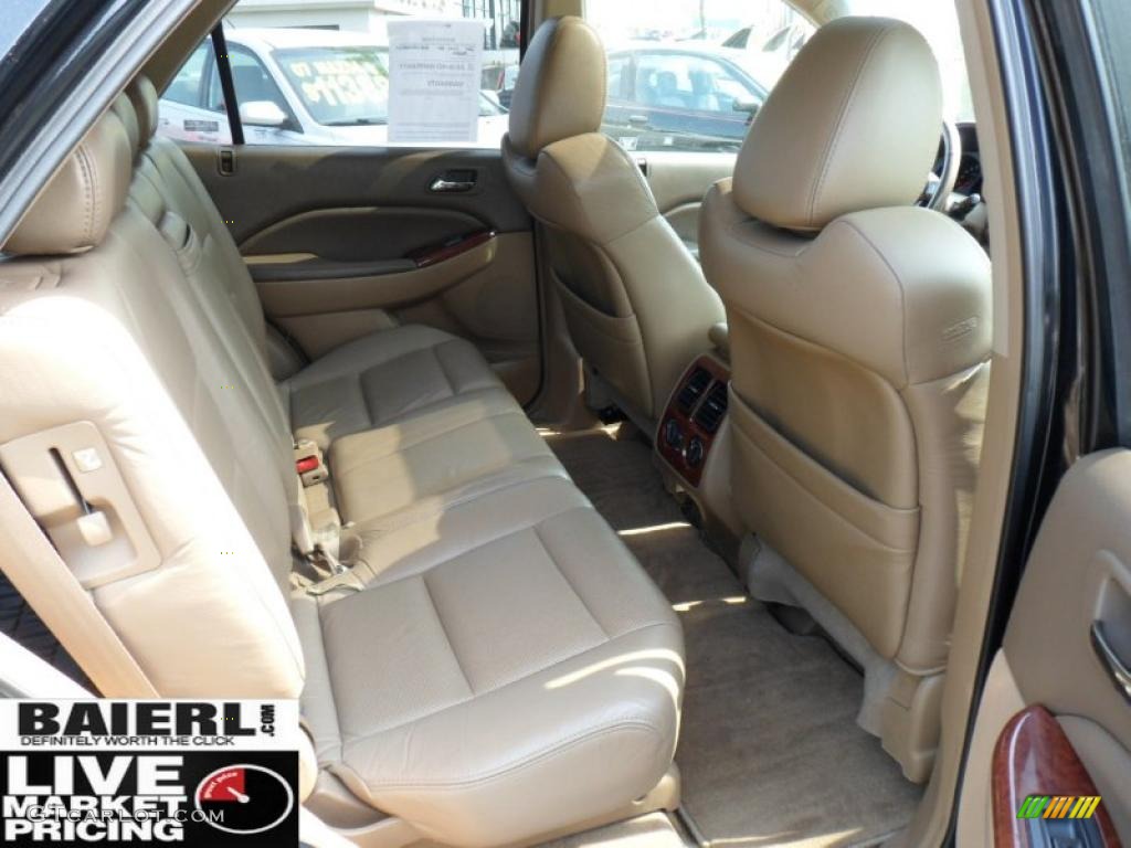 2004 MDX Touring - Nighthawk Black Pearl / Saddle photo #16