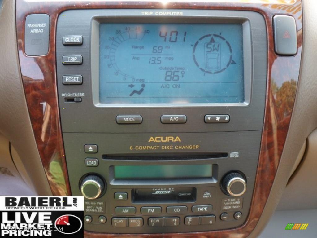 2004 MDX Touring - Nighthawk Black Pearl / Saddle photo #19