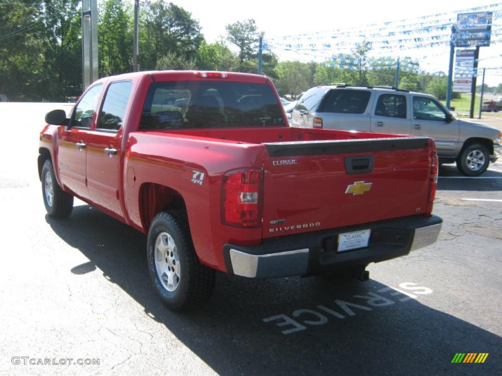 2011 Silverado 1500 LT Crew Cab 4x4 - Victory Red / Ebony photo #3