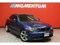 2008 Montego Blue Metallic BMW 1 Series 128i Coupe  photo #1