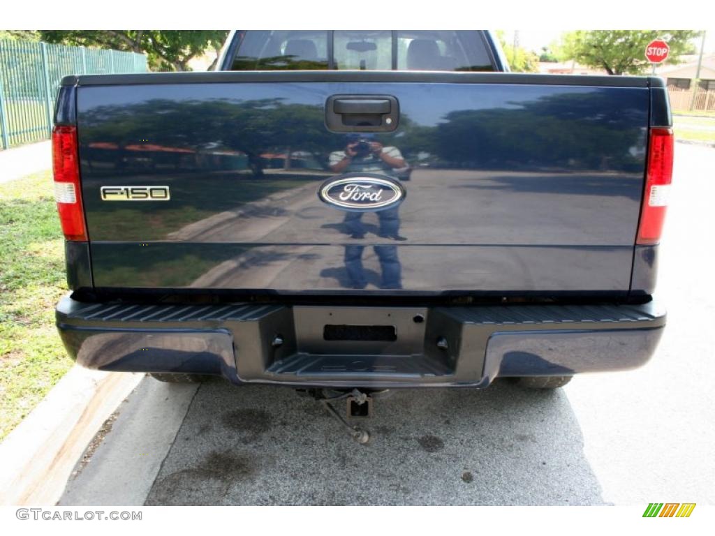 2004 F150 FX4 SuperCab 4x4 - True Blue Metallic / Black/Medium Flint photo #14