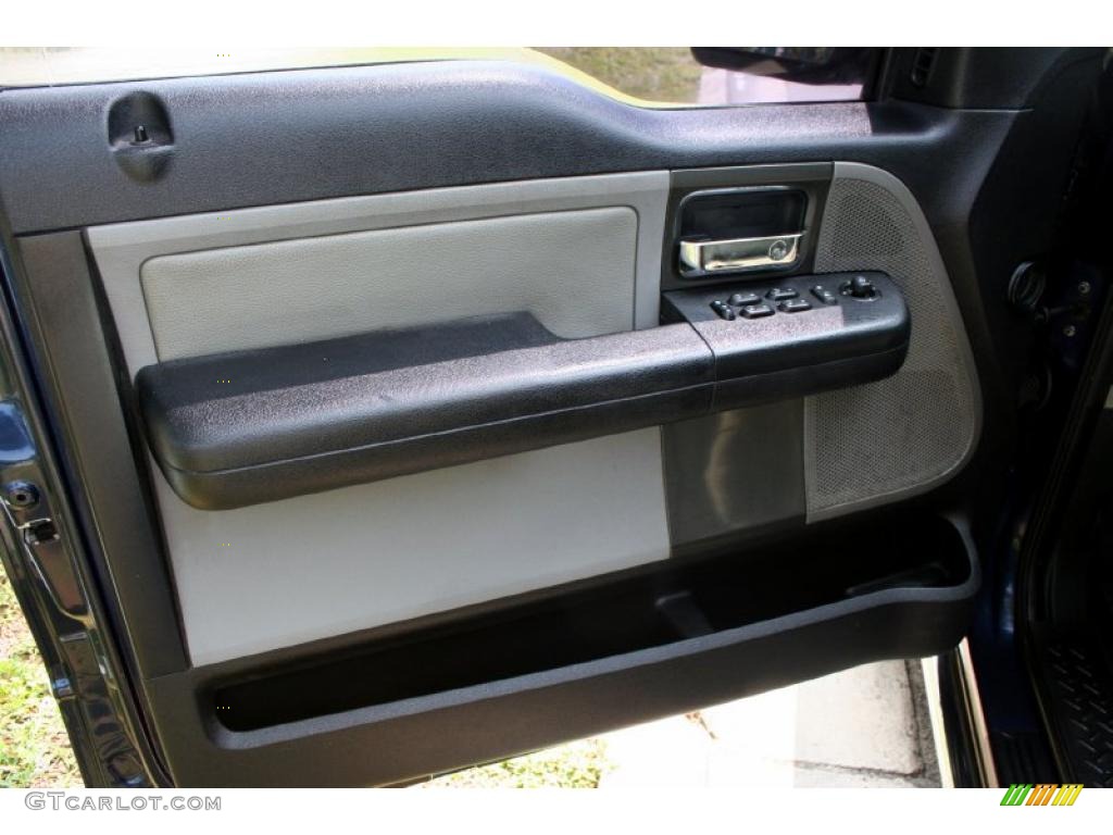 2004 F150 FX4 SuperCab 4x4 - True Blue Metallic / Black/Medium Flint photo #29