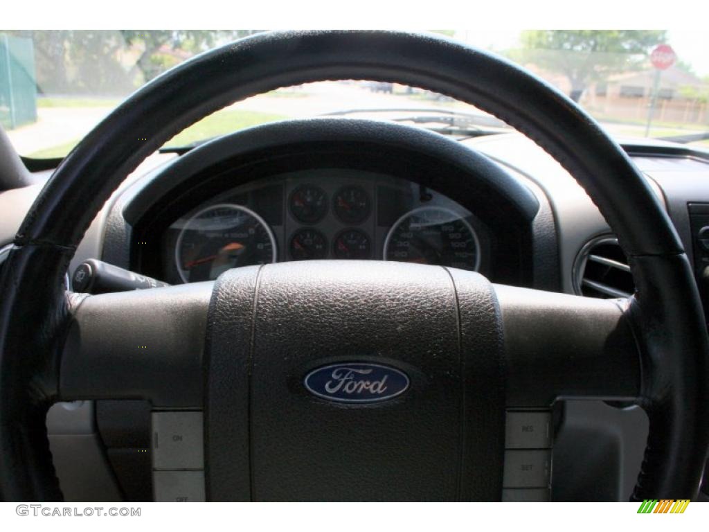 2004 F150 FX4 SuperCab 4x4 - True Blue Metallic / Black/Medium Flint photo #63