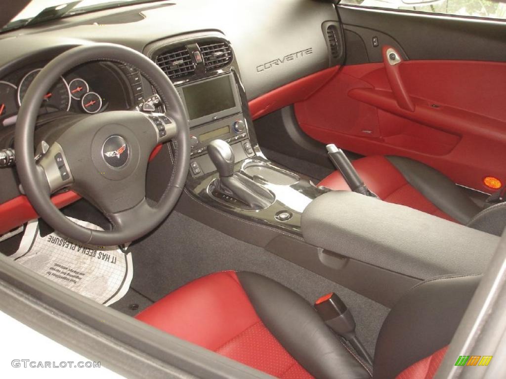 2011 Corvette Grand Sport Coupe - Arctic White / Ebony Black/Red photo #4