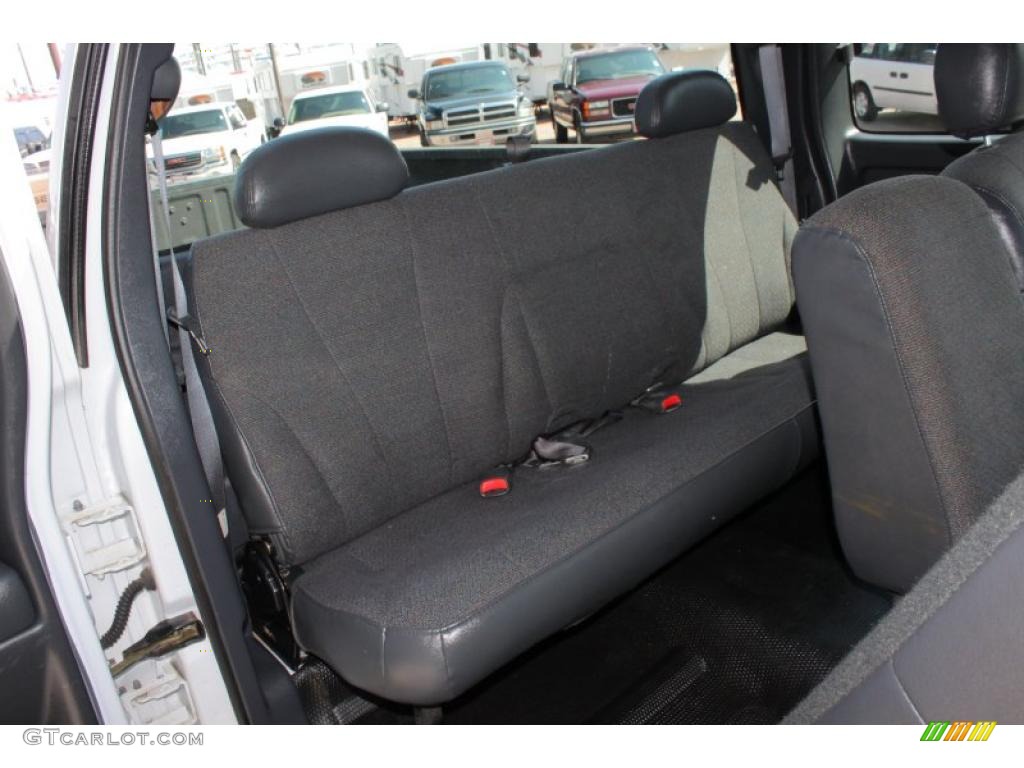 Graphite Interior 2001 Chevrolet Silverado 1500 LS Extended Cab 4x4 Photo #49315410