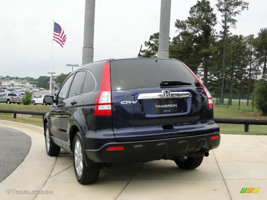 2007 CR-V EX-L - Royal Blue Pearl / Gray photo #6