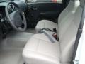 Ebony/Light Cashmere 2011 Chevrolet Colorado Work Truck Regular Cab Interior Color