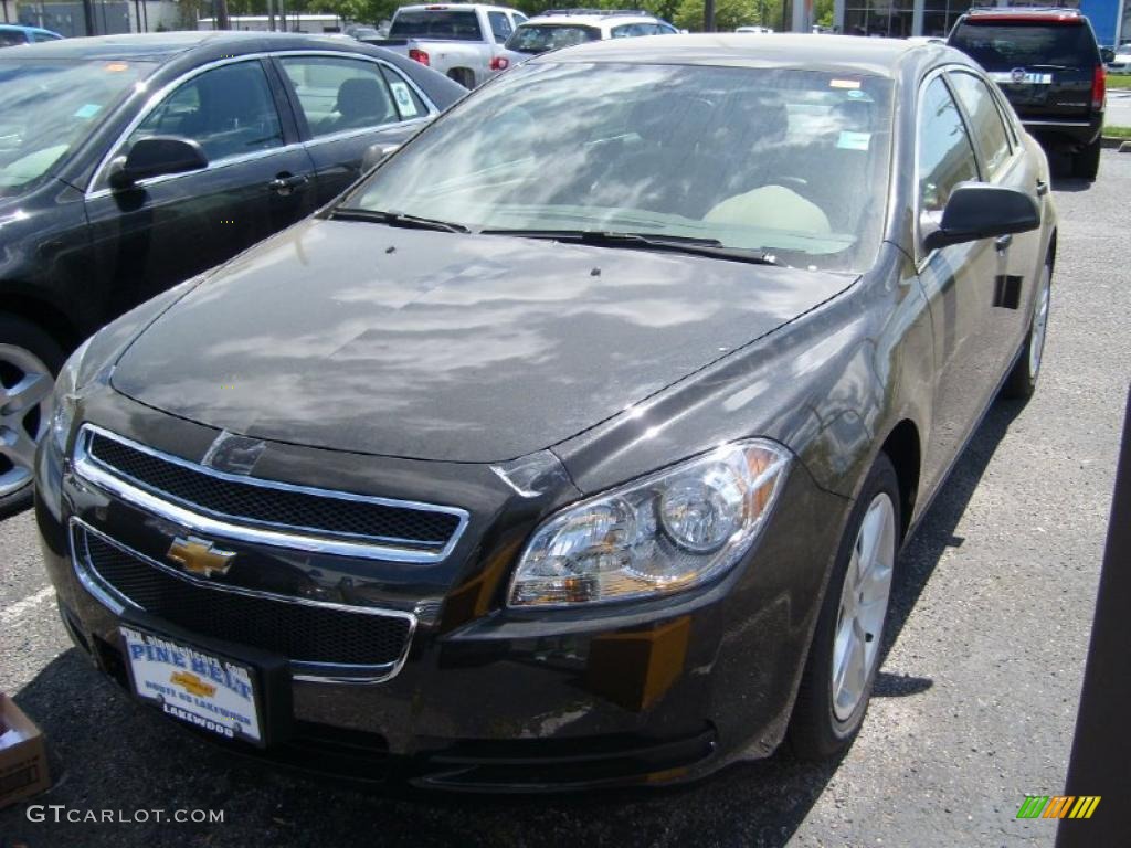 2011 Malibu LS - Black Granite Metallic / Cocoa/Cashmere photo #1