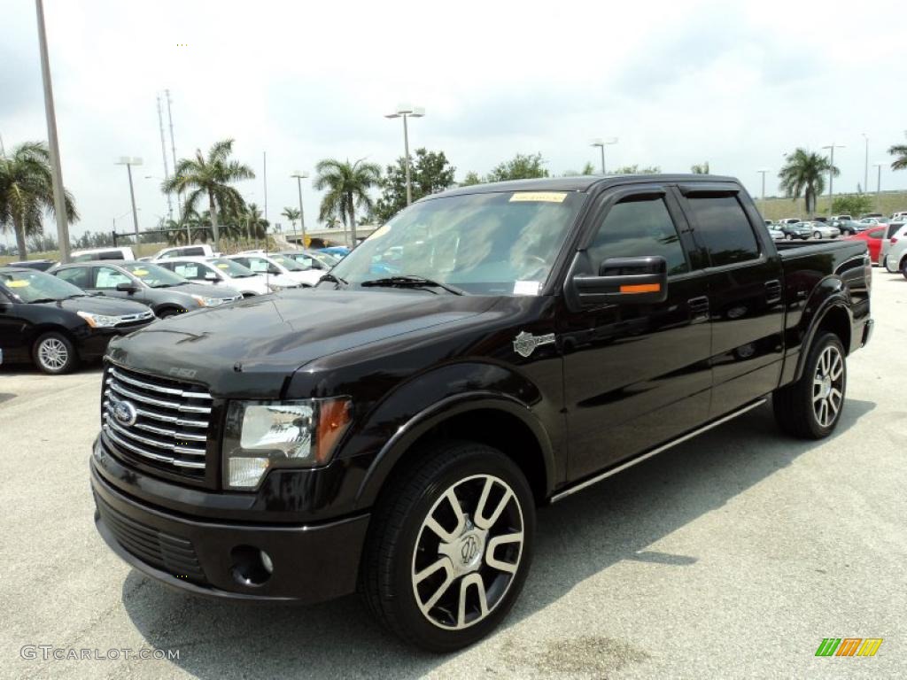 2010 F150 Harley-Davidson SuperCrew 4x4 - Lava Red Metallic / Harley Davidson Lava Red/Black photo #14