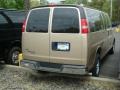 2010 Sandstone Metallic Chevrolet Express LT 3500 Extended Passenger Van  photo #2