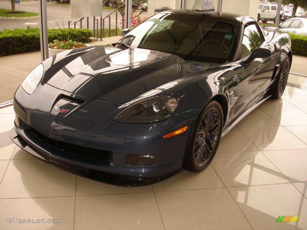 2011 Corvette ZR1 - Supersonic Blue Metallic / Ebony Black photo #1