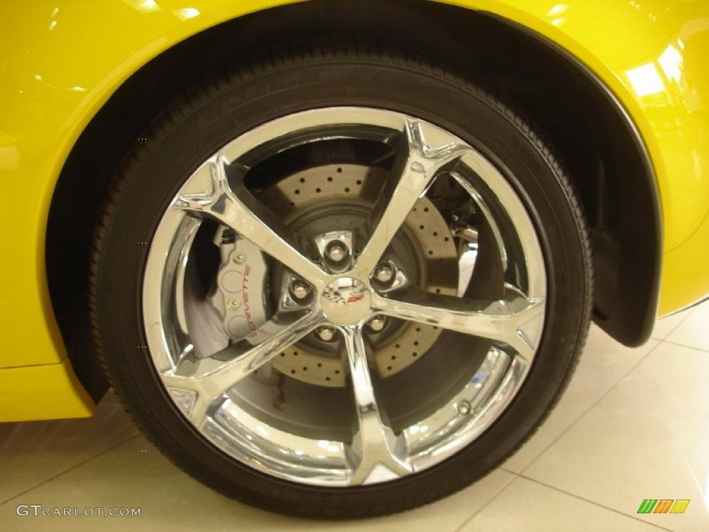 2011 Corvette Grand Sport Coupe - Velocity Yellow / Ebony Black photo #3