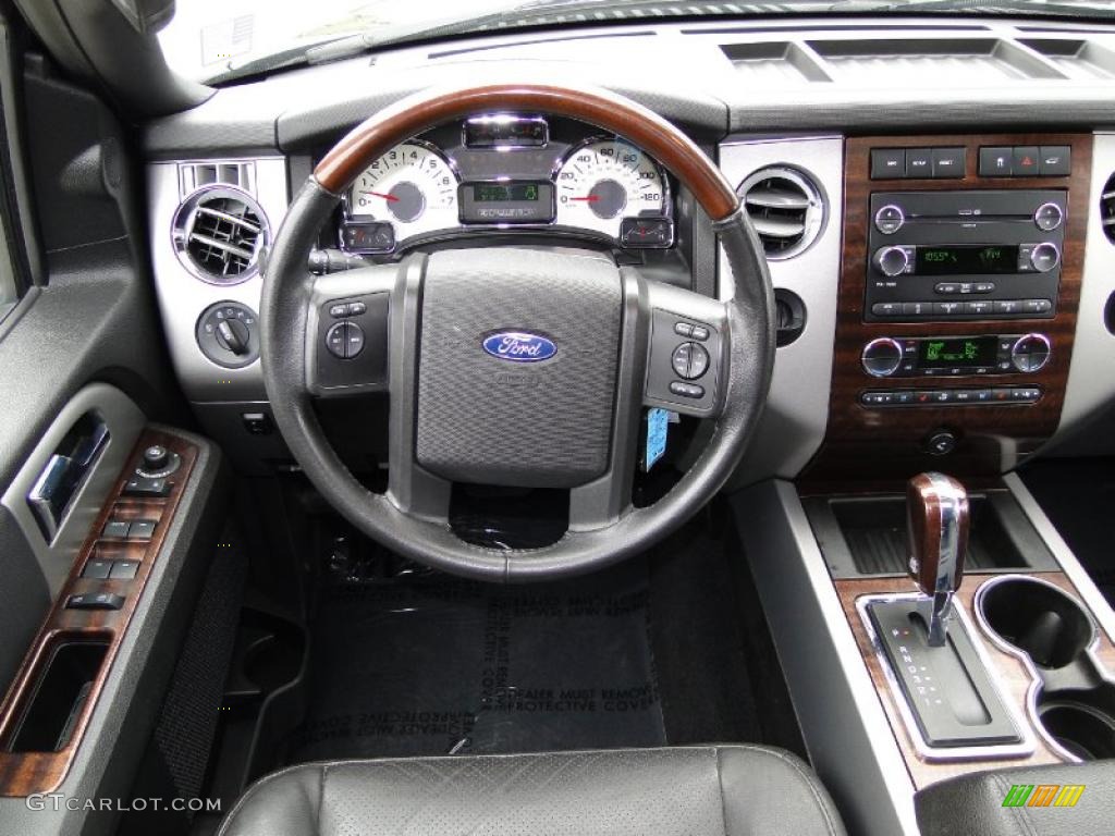 Charcoal Black Interior 2009 Ford Expedition Limited Photo #49316358