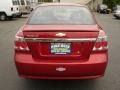 Sport Red - Aveo LT Sedan Photo No. 5