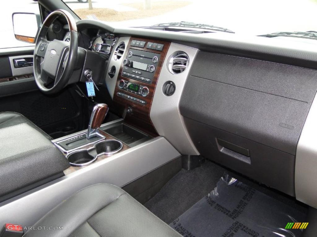 2009 Ford Expedition Limited Charcoal Black Dashboard Photo #49316424