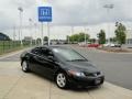 Nighthawk Black Pearl - Civic EX-L Coupe Photo No. 2