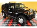 2003 Black Hummer H2 SUV  photo #1