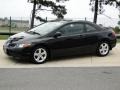 Nighthawk Black Pearl - Civic EX-L Coupe Photo No. 9