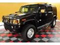 2003 Black Hummer H2 SUV  photo #2