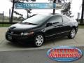 Nighthawk Black Pearl - Civic LX Coupe Photo No. 1
