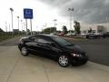 Nighthawk Black Pearl - Civic LX Coupe Photo No. 3