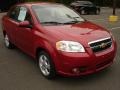 Sport Red - Aveo LT Sedan Photo No. 3