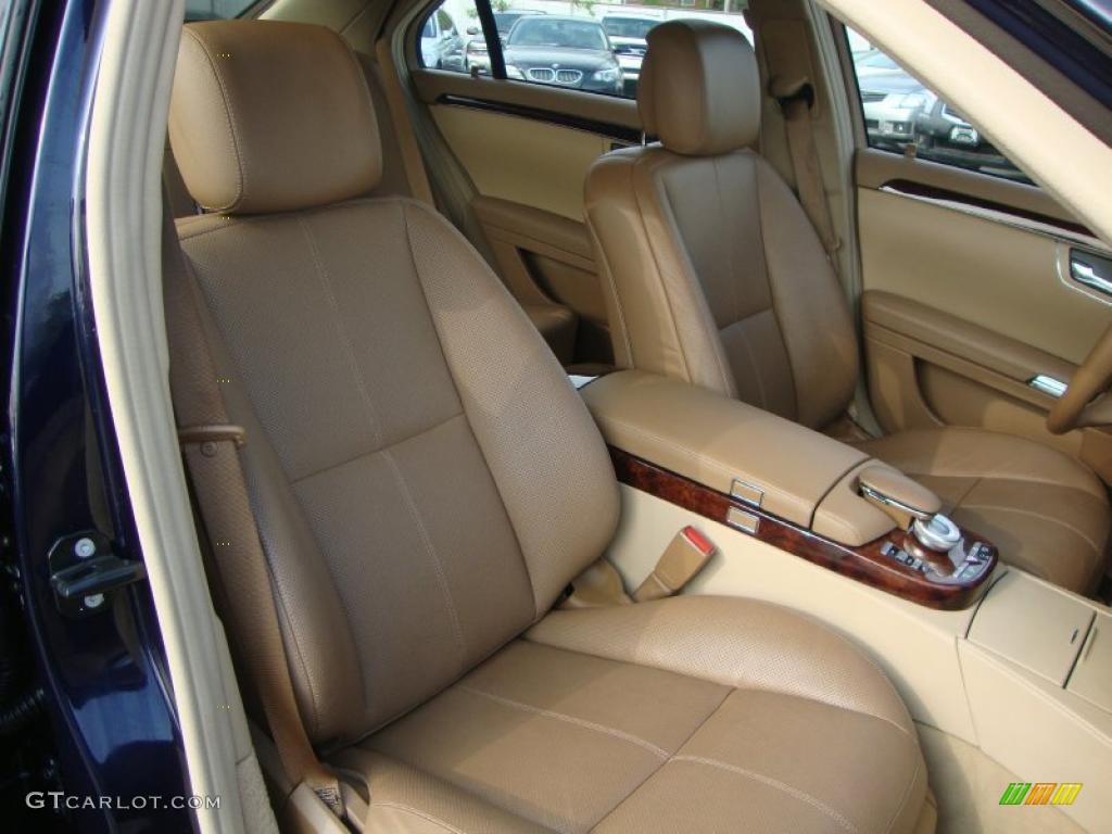designo Armagnac Brown Interior 2007 Mercedes-Benz S 550 4Matic Sedan Photo #49318008