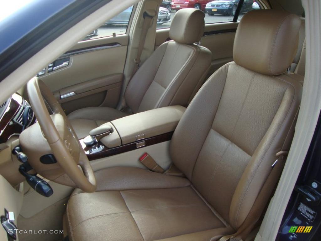 designo Armagnac Brown Interior 2007 Mercedes-Benz S 550 4Matic Sedan Photo #49318029