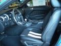 Charcoal Black/White Interior Photo for 2012 Ford Mustang #49318623